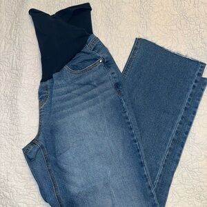 Motherhood Blue Women's Jeans Overalls